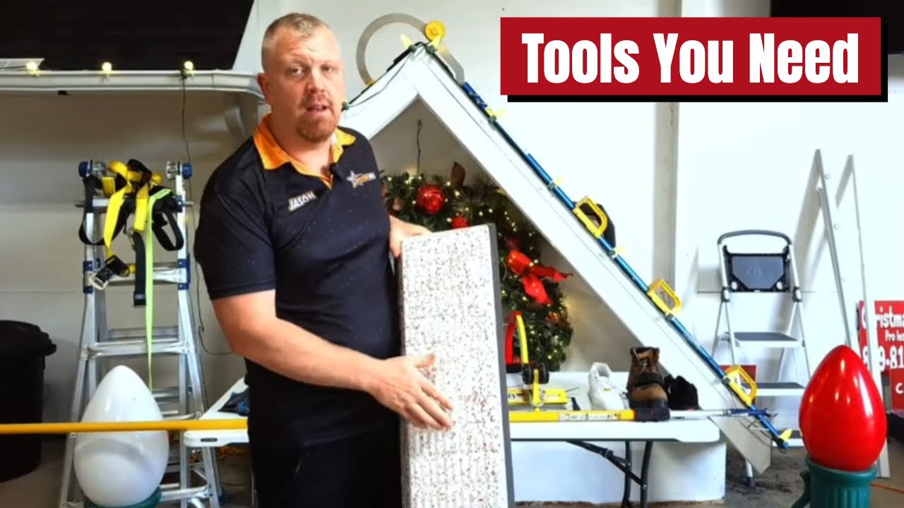 Christmas light installation tools — ChristmasLightsHQ guide by Jason Geiman