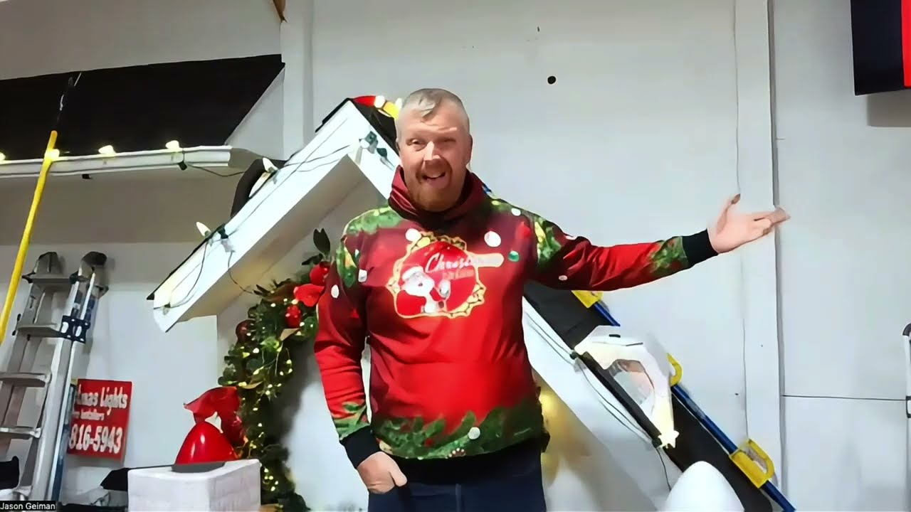 Christmas light installation safety — ChristmasLightsHQ guide by Jason Geiman