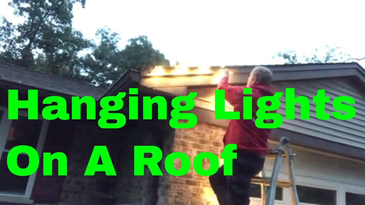 Christmas lights on roof — ChristmasLightsHQ guide by Jason Geiman
