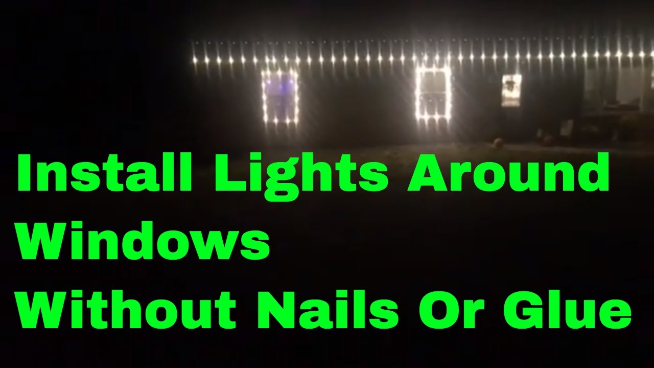 Christmas lights around windows — ChristmasLightsHQ guide by Jason Geiman