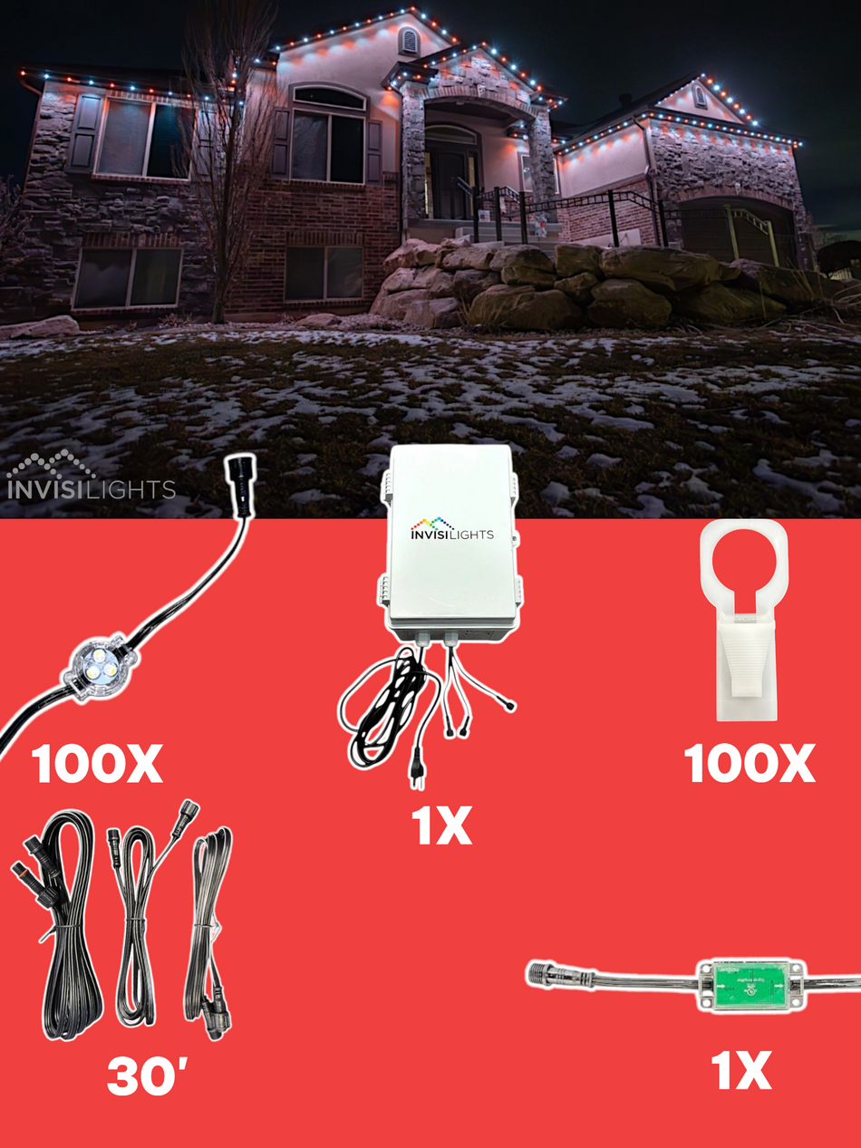 Invisi-Clips 100' Kit