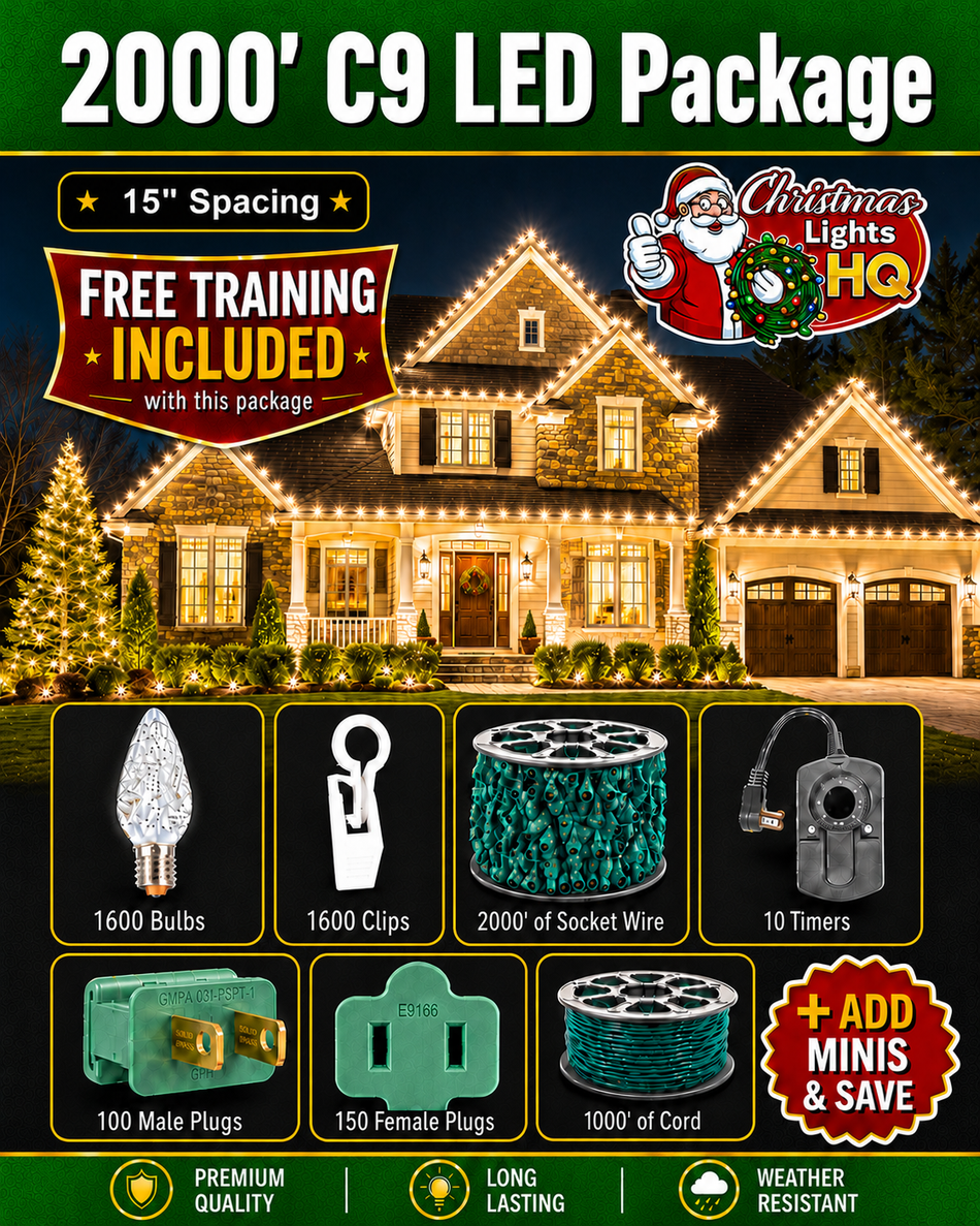 C9 Contractor Pack - 2,000ft - 15" Spacing