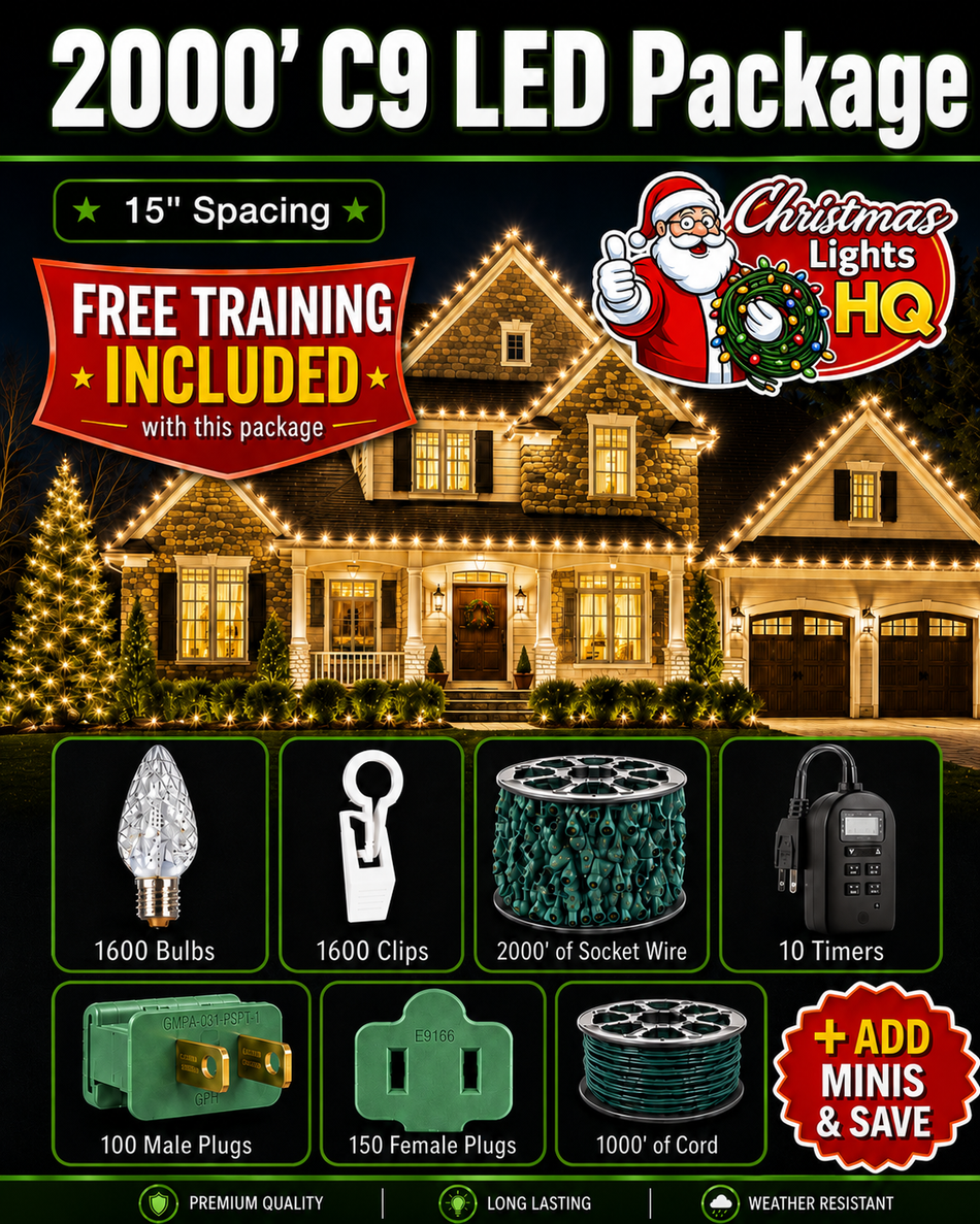 C9 Contractor Pack - 2,000ft - 15" Spacing