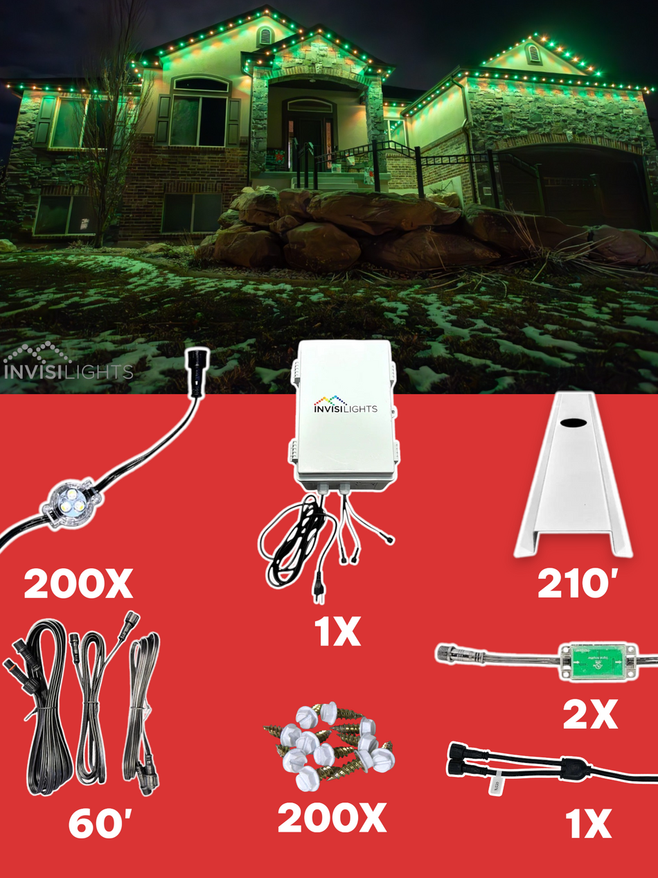 InvisiLights 200' Kit