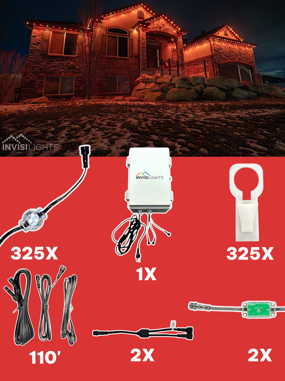 Invisi-Clips 325' Kit