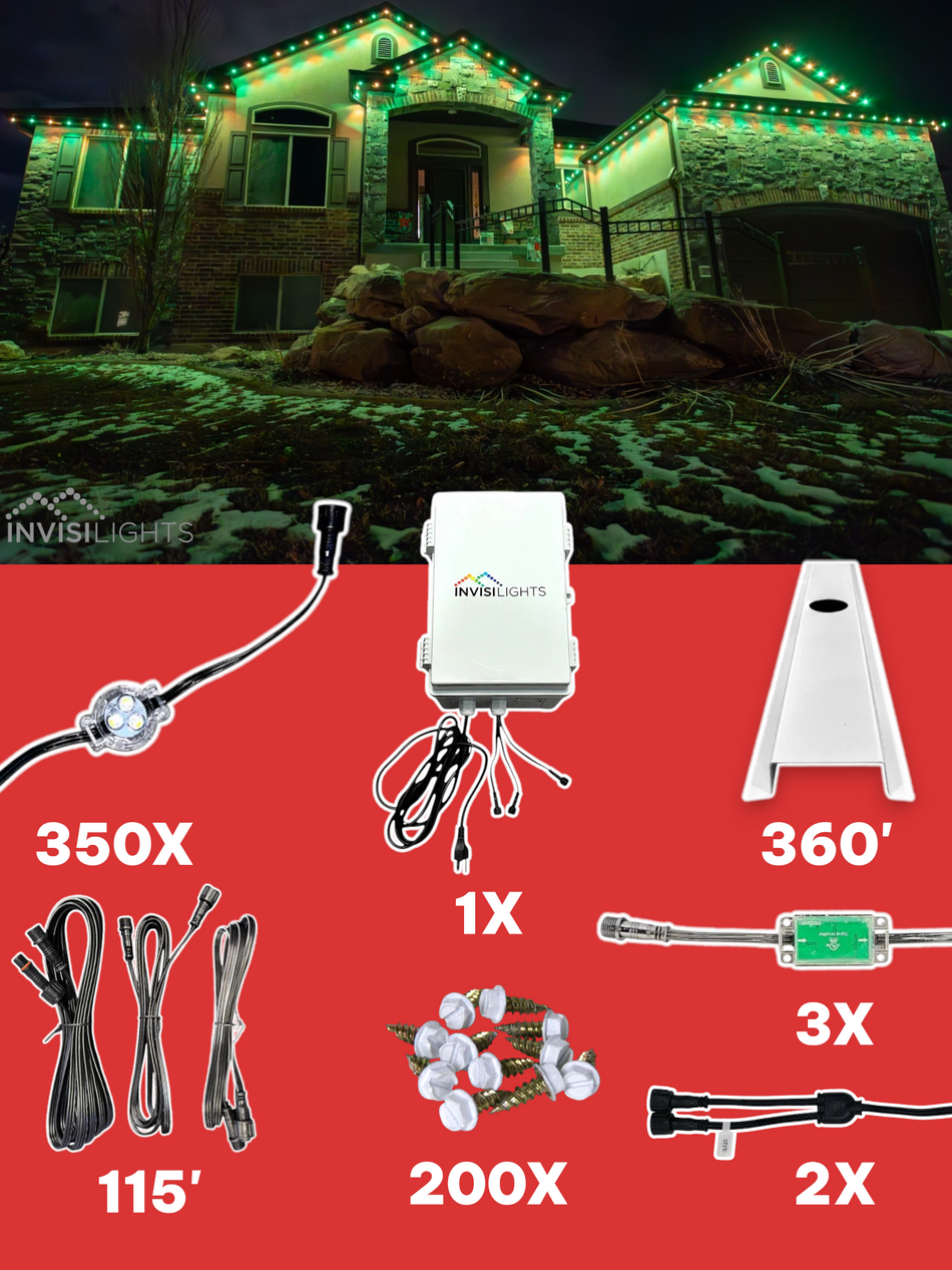 InvisiLights 350' Kit
