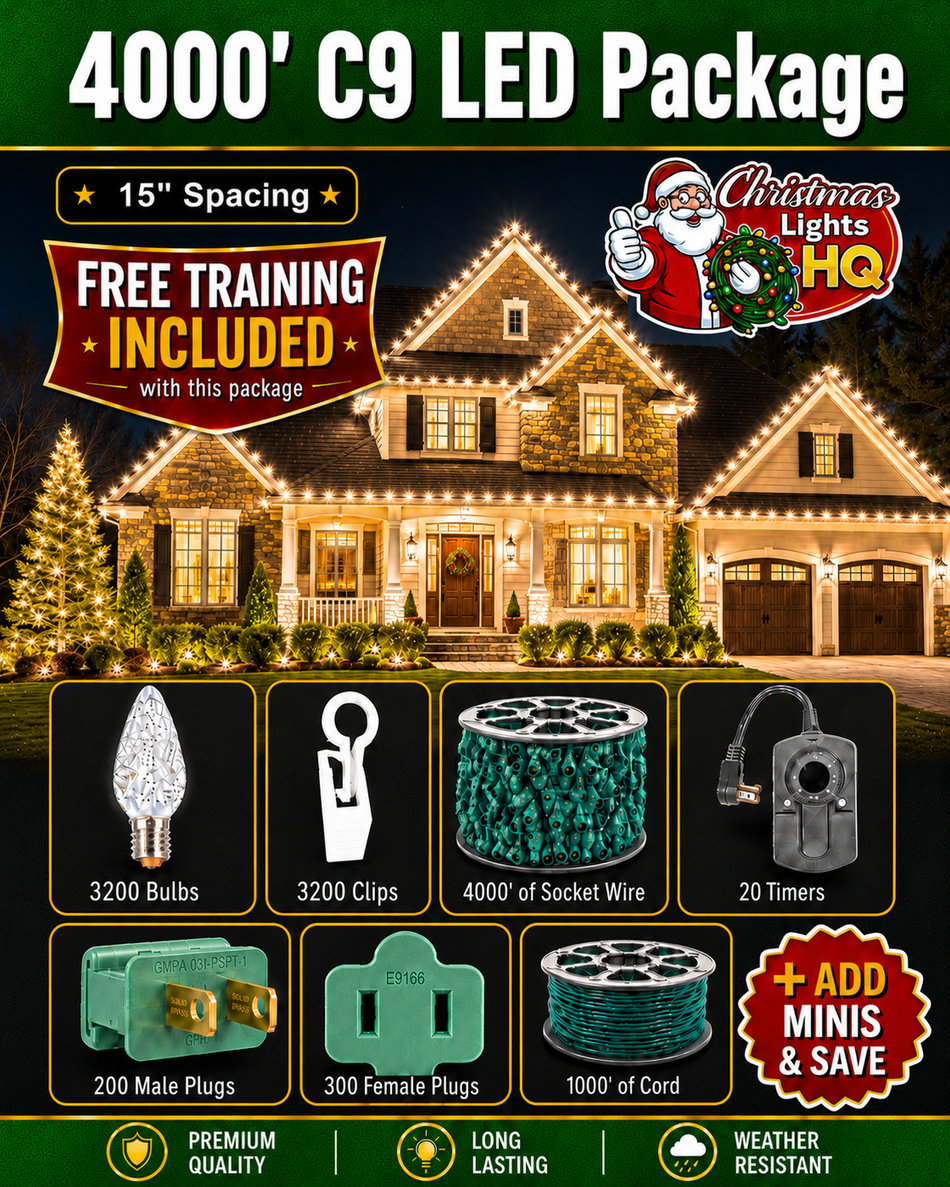 C9 Contractor Pack - 4,000ft - 15" Spacing
