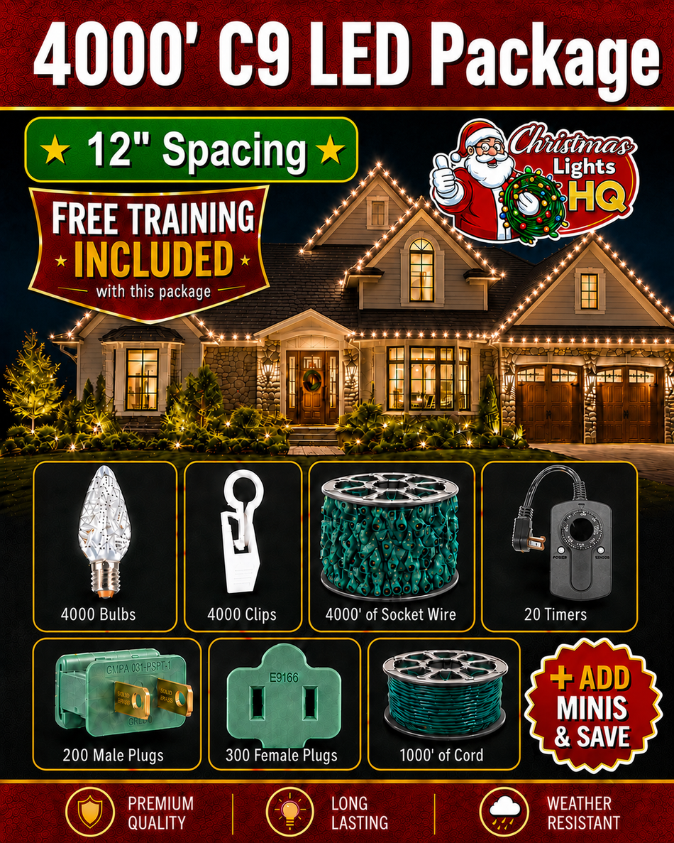 C9 Contractor Pack - 4,000ft - 12" Spacing