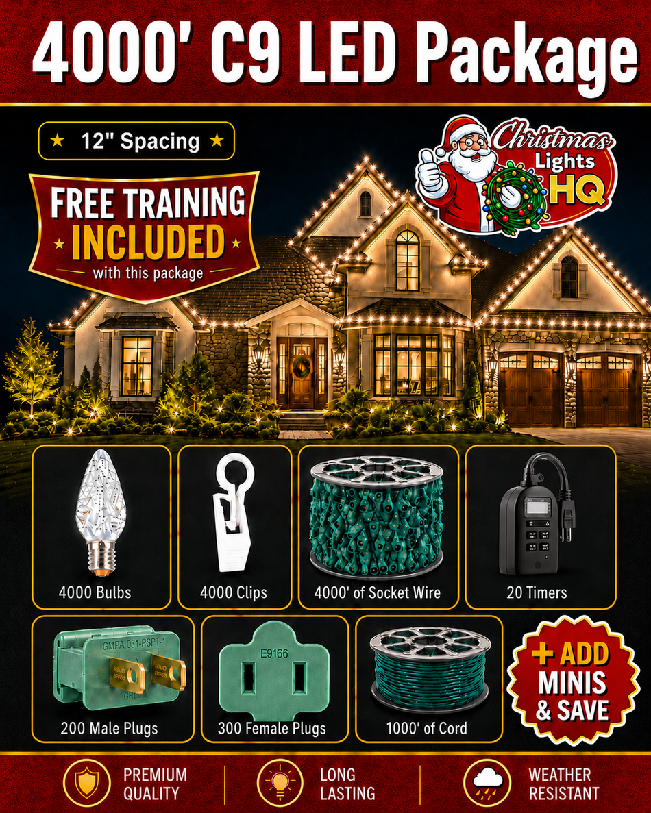 C9 Contractor Pack - 4,000ft - 12" Spacing