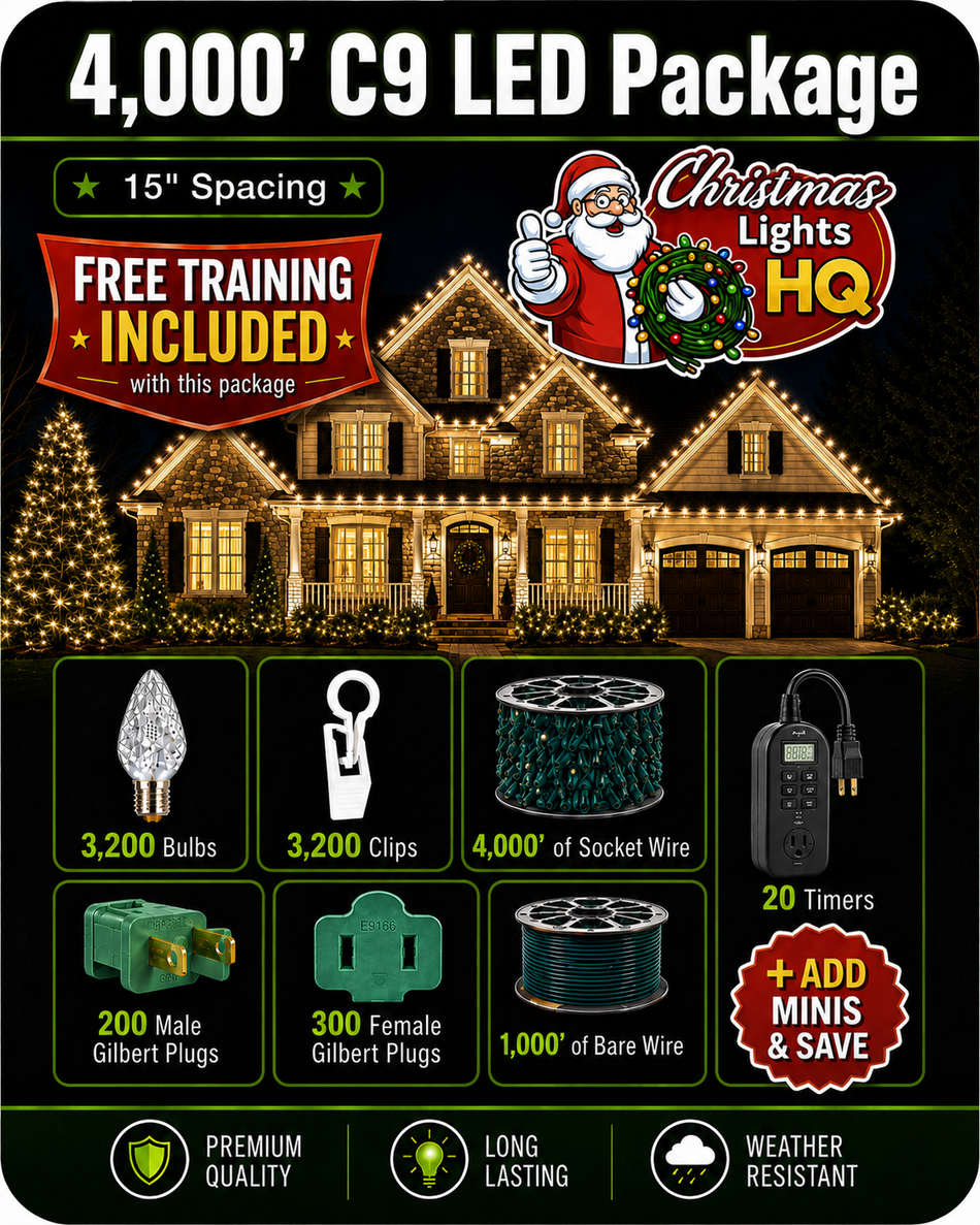 C9 Contractor Pack - 4,000ft - 15" Spacing