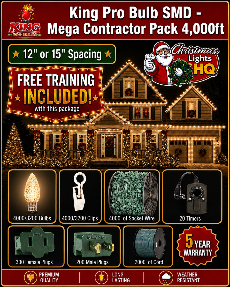 King Pro Bulb SMD - Mega Contractor Pack 4,000ft