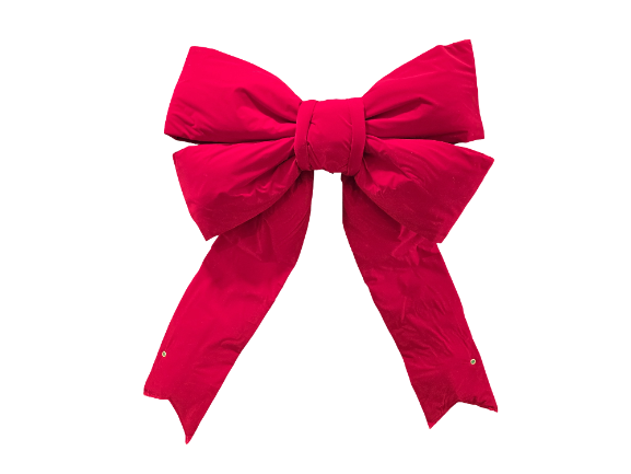 Bows in Red Velvet - 24" - Each