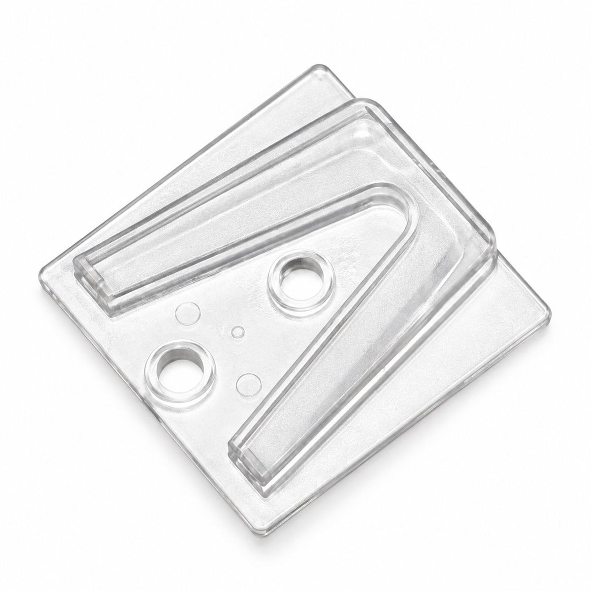 Parapet Clip clear plastic Christmas light clip for parapet walls - Christmas Lights HQ