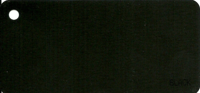 King Permanent Lighting Aluminum Channel in Hat Channel - Black