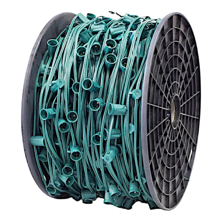 C9 1000' (SPT-1) Socket Spools in Commercial - Green - 18"