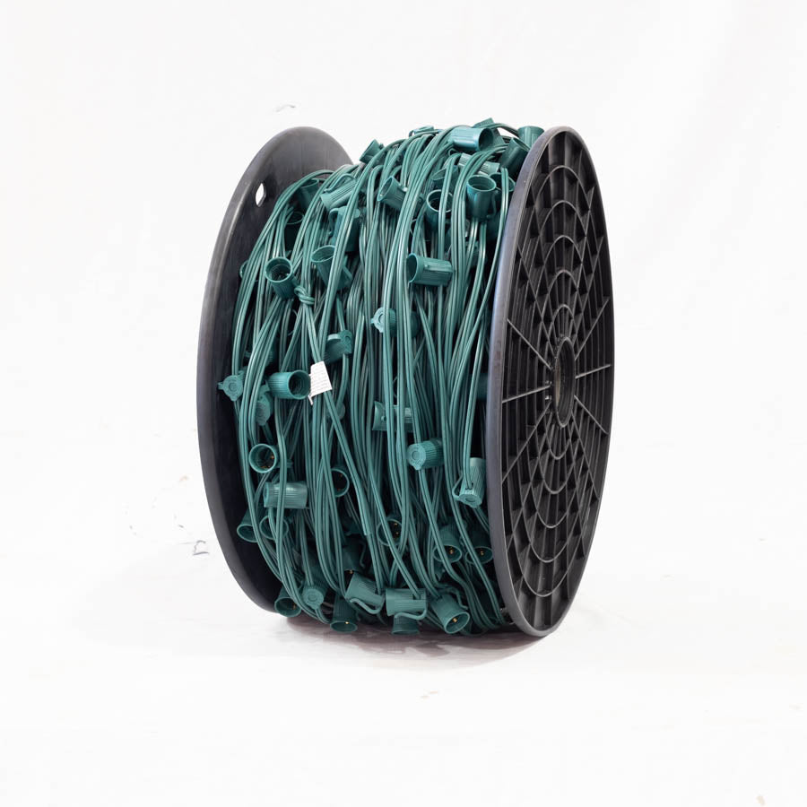 C9 1000' (SPT-1) Socket Spools in Commercial - Green - 24"