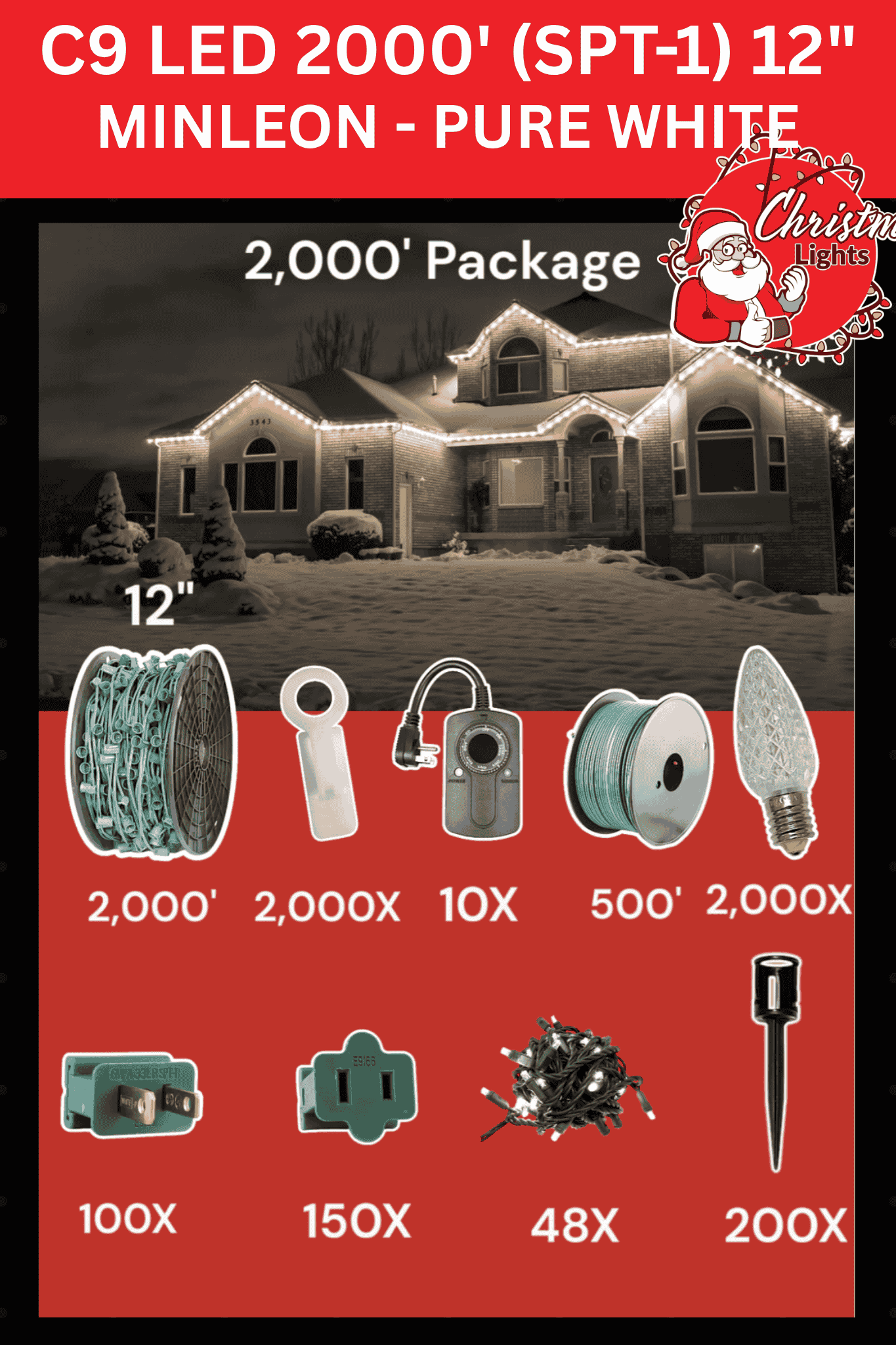 C9 Contractor Pack — 2,000ft retail packaging