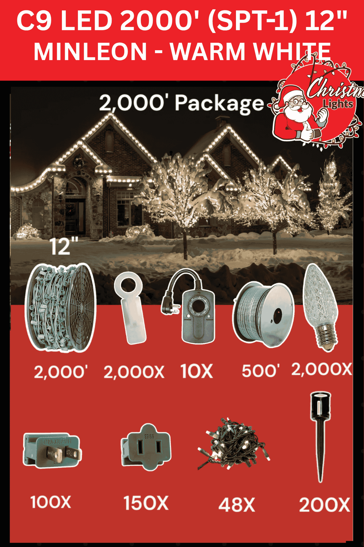 C9 Contractor Pack — 2,000ft retail packaging