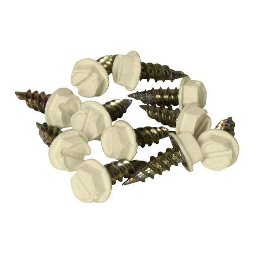 King Permanent Lighting Mounting Screws 100 Pack) in Classic Cream