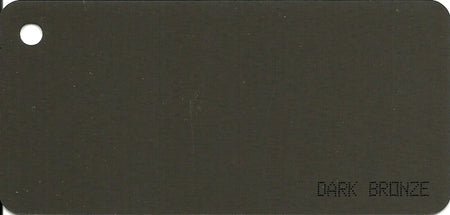 King Permanent Lighting Aluminum Channel in Hat Channel - Dark Bronze