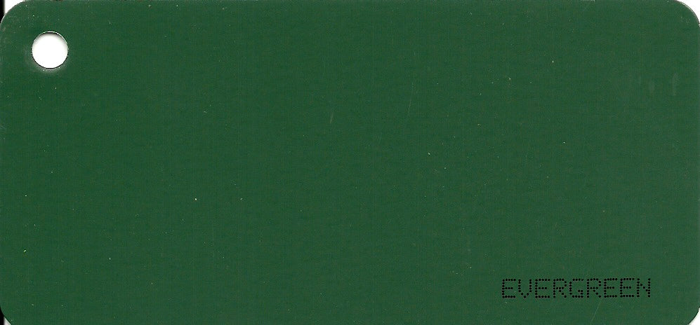 King Permanent Lighting Aluminum Channel in Hat Channel - Evergreen
