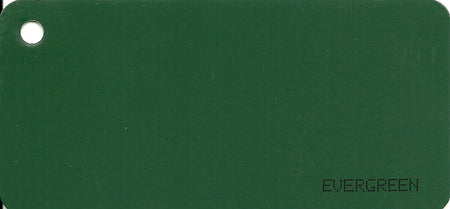 King Permanent Lighting Aluminum Channel in Hat Channel - Evergreen