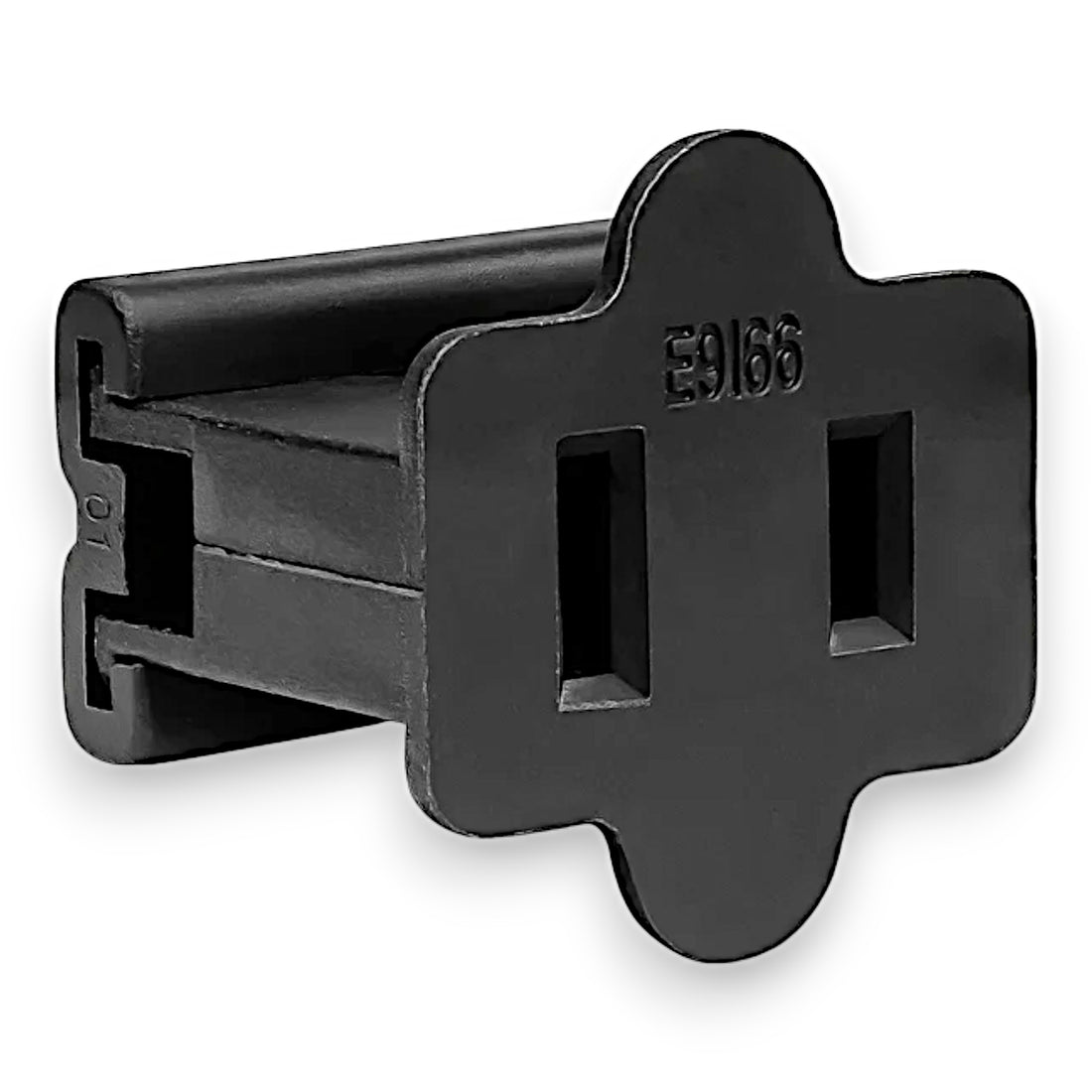 Female Gilbert Plugs SPT-1 (with Knockout Tab) in Black - 50/Pack