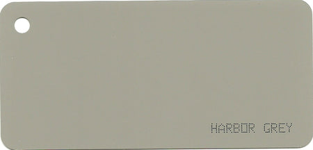 King Permanent Lighting Aluminum Channel in Hat Channel - Harbor Grey