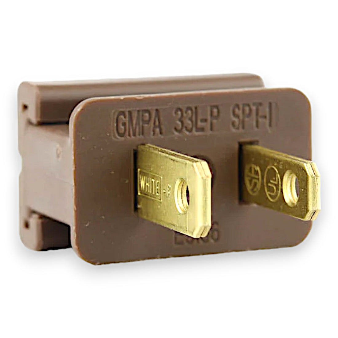 Male Gilbert Plugs SPT-1 in Brown - 50/Pack