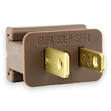 Male Gilbert Plugs SPT-1 in Brown - 50/Pack
