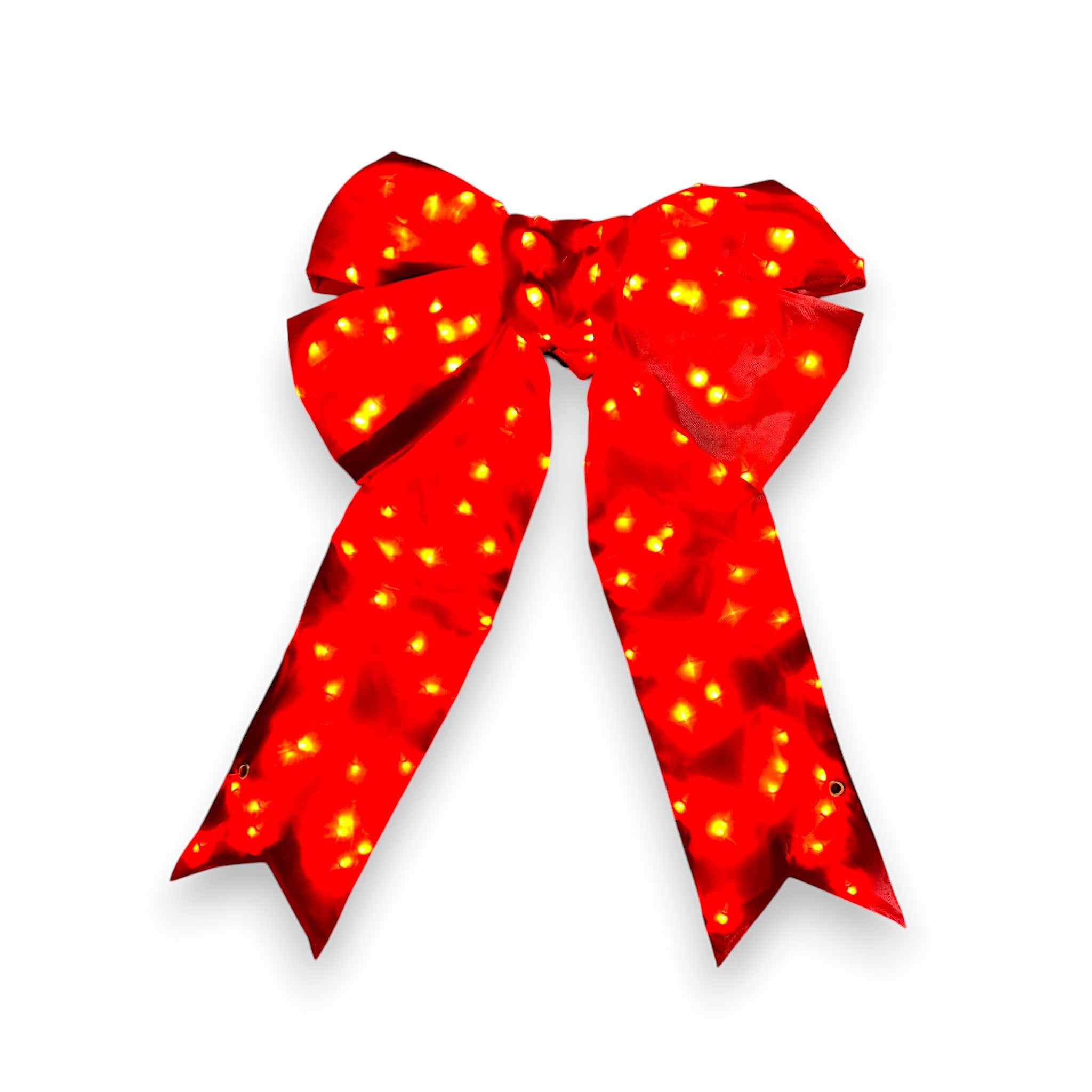 Bows in Red With WW lights - 18" - Each
