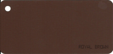 King Permanent Lighting Aluminum Channel in Hat Channel - Royal Brown