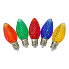 C7 Minleon V2 LED Christmas Light Bulbs in 25/pack - Multi Color
