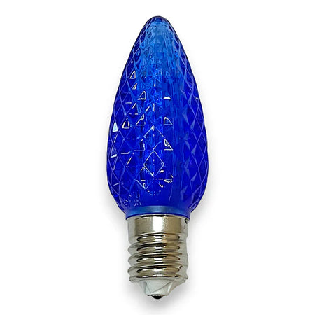 OLD C9 Minleon V2 LED Christmas Light Bulbs in Blue - 25/Pack