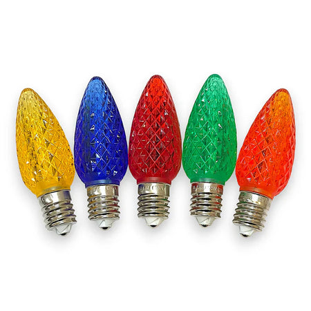 OLD C9 Minleon V2 LED Christmas Light Bulbs in Multi Color - 25/Pack
