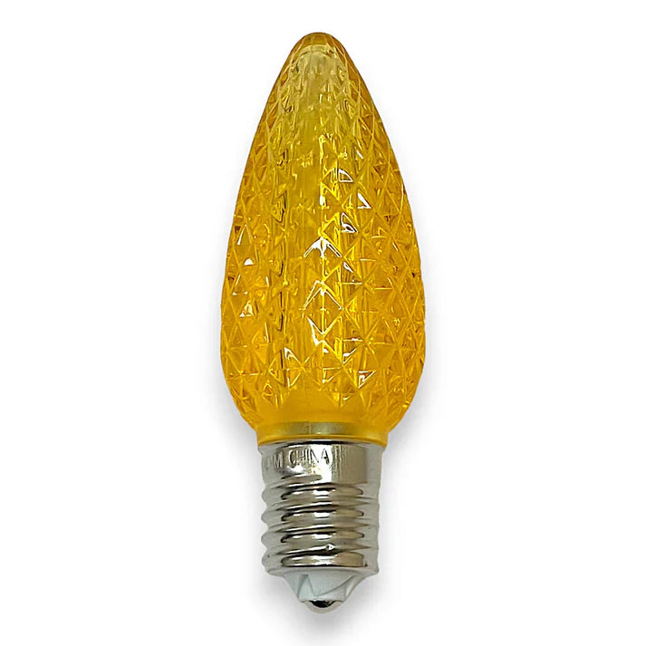 OLD C9 Minleon V2 LED Christmas Light Bulbs in Yellow - 25/Pack