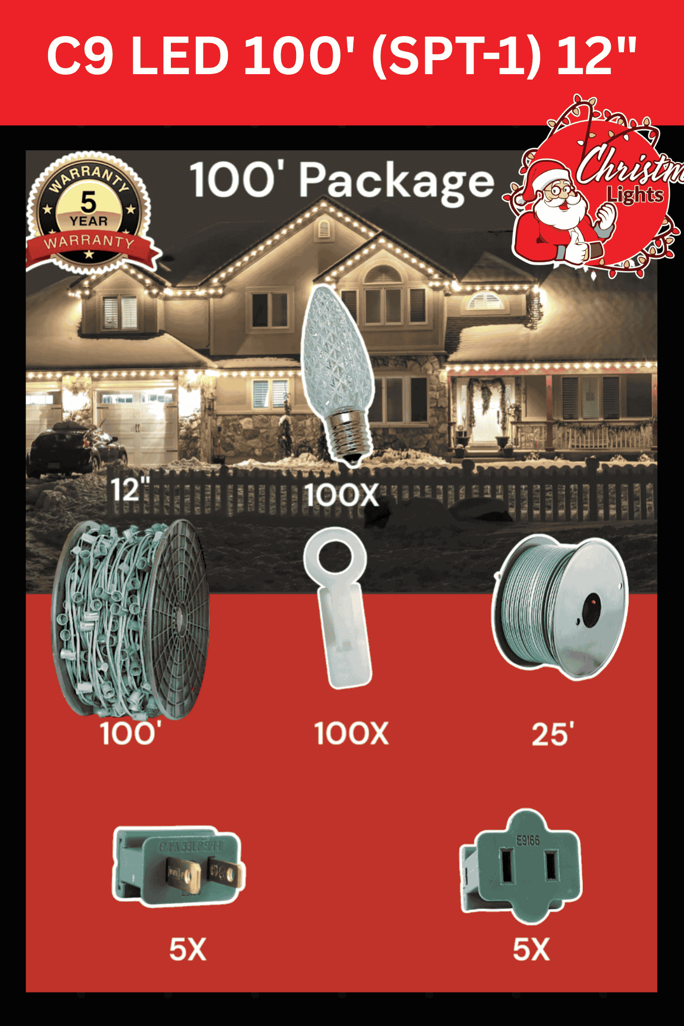 C9 Pro Pack — 250ft retail packaging