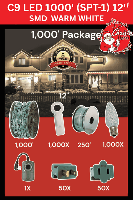 C9 Starter Pack — 1,000ft retail packaging