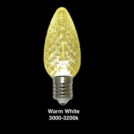 C9 Minleon LED Christmas light bulb in warm white