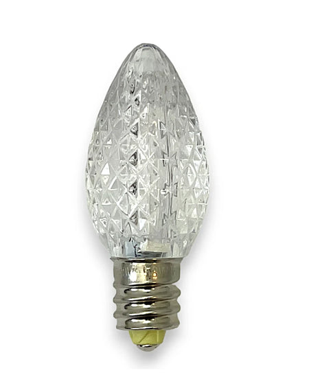 C7 Minleon V2 LED Christmas Light Bulb - 25/pack - Warm White V2 LED Bulb (3000-