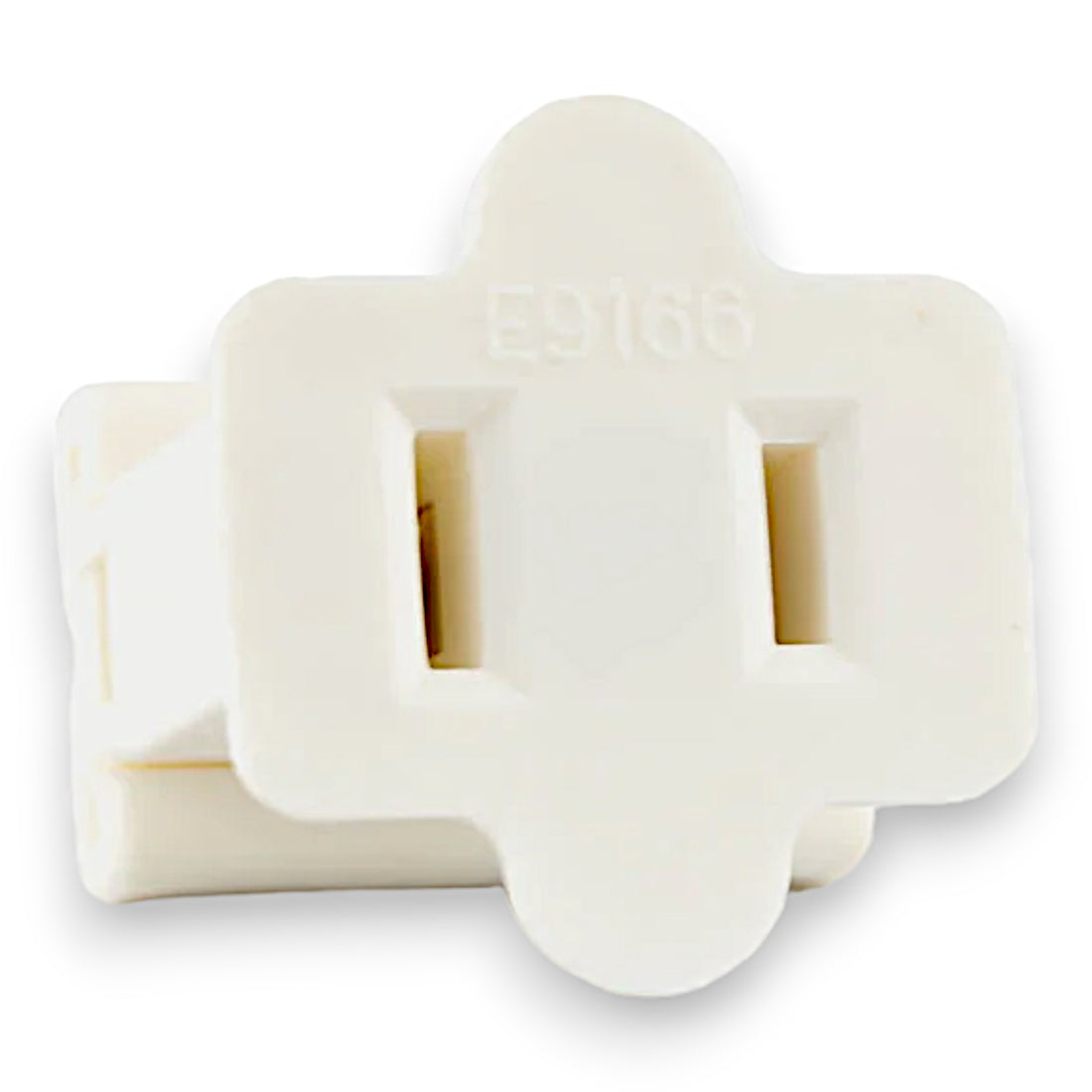 Female Gilbert Plugs SPT-1 (with Knockout Tab) in White - 50/Pack