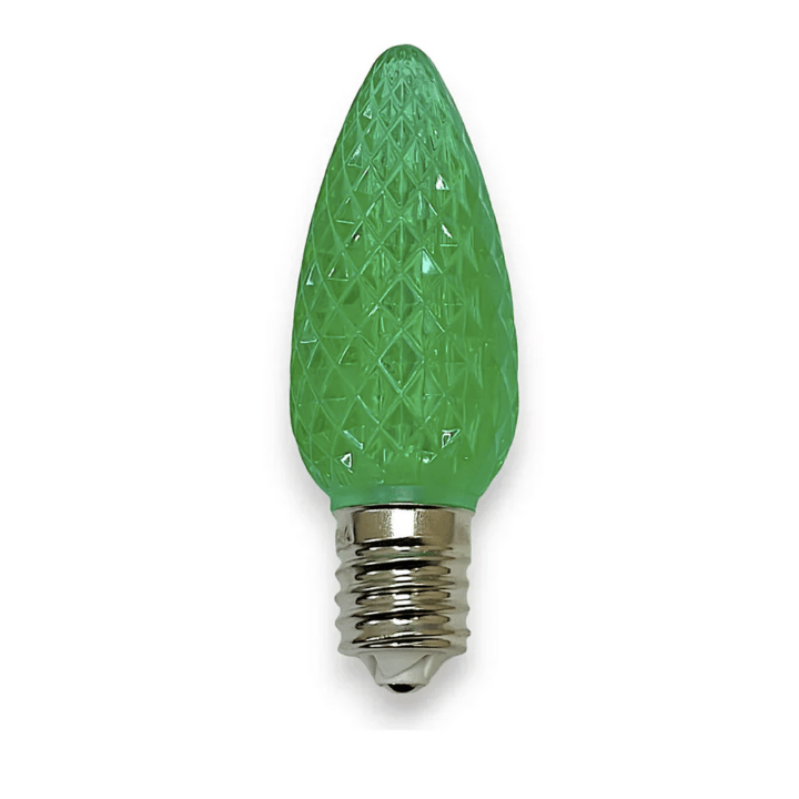 FIRE SALE - C9 Minleon LED Christmas Light Bulbs - GREEN