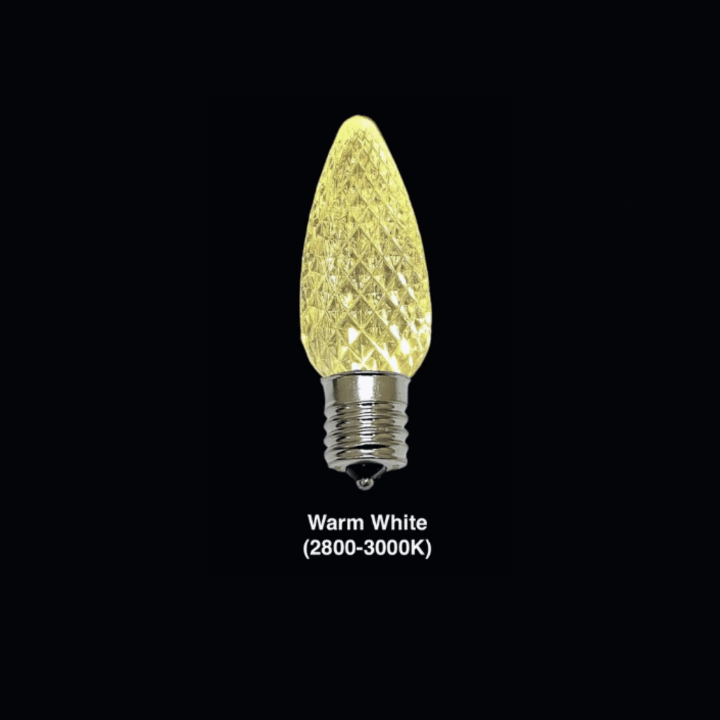 FIRE SALE - C9 WARM WHITE - Commercial Elite SMD LED Christmas Light Bulbs