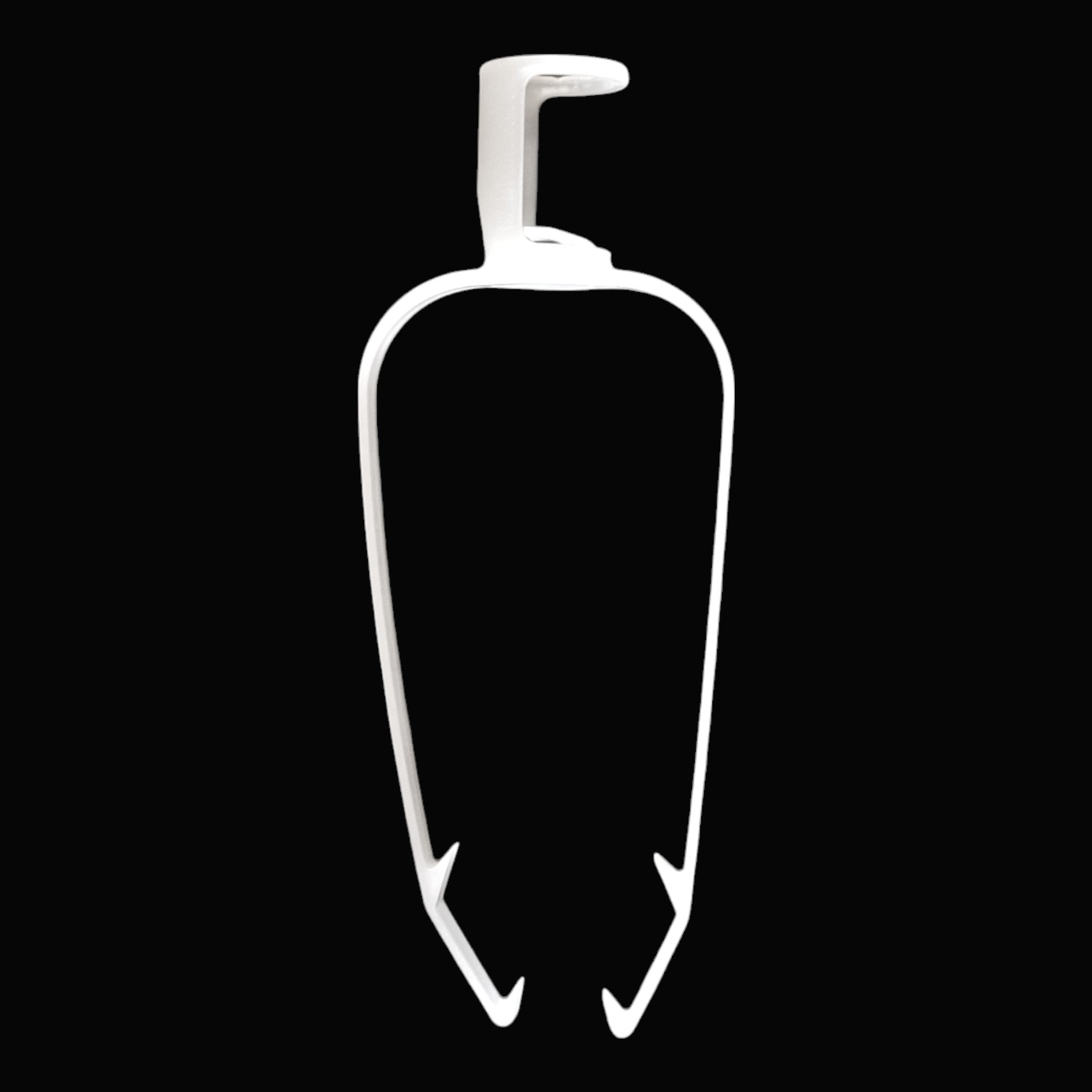 Minleon Peak Clip in C7 - White - 25/Pack
