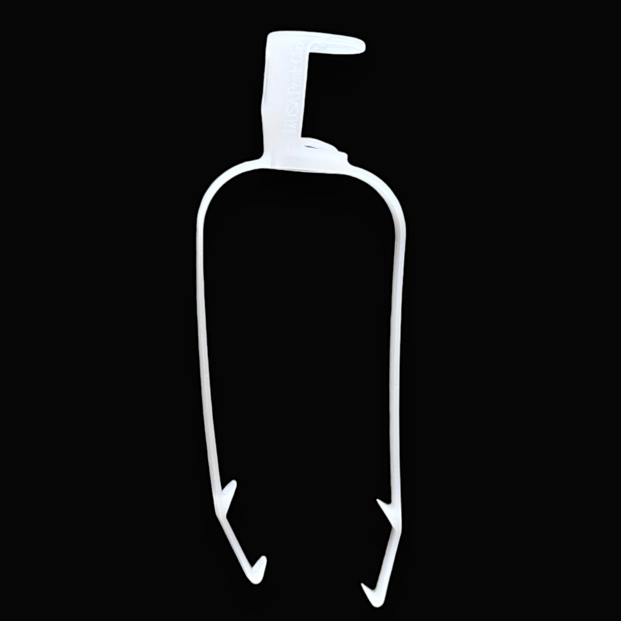 Minleon Peak Clip in C9 - White - 25/Pack