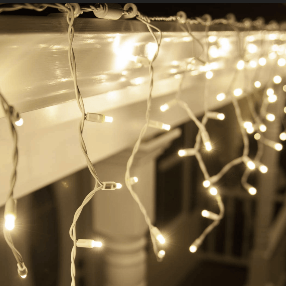 professional Christmas icicle lights