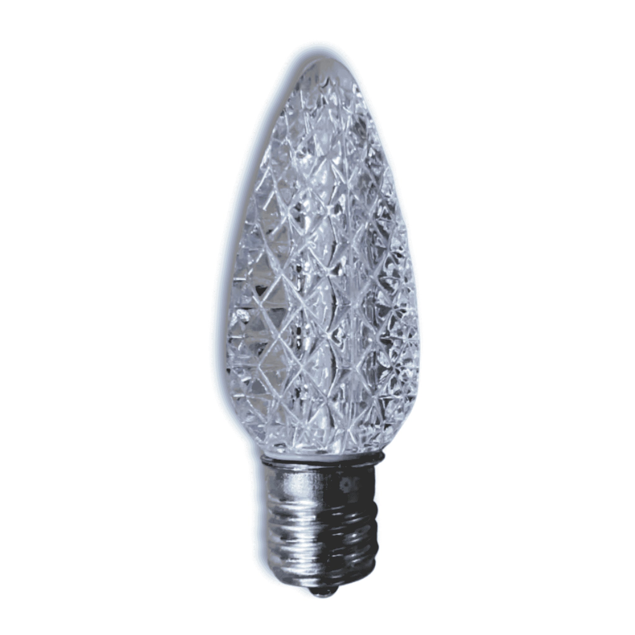 Tuff Bulbs C9 LED Christmas Light Bulbs - Pure White - 25-Pack