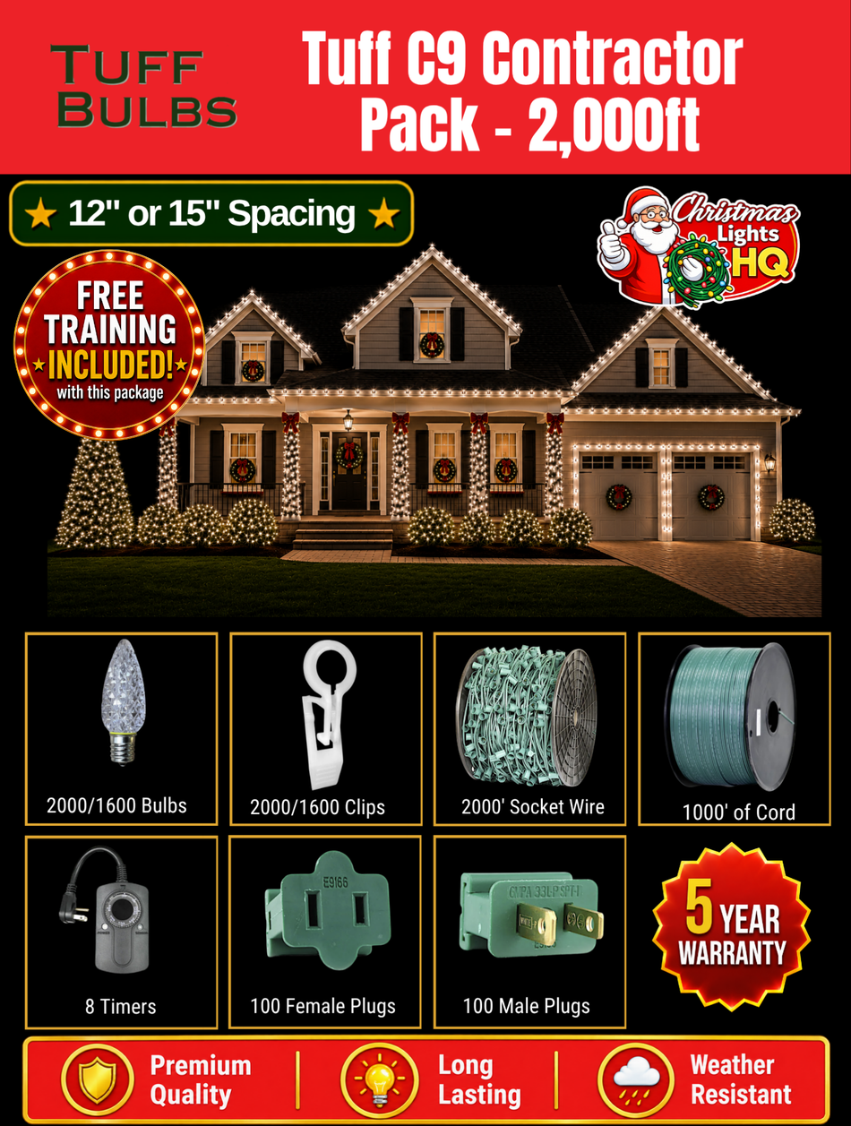 Tuff C9 Contractor Pack – 2,000ft