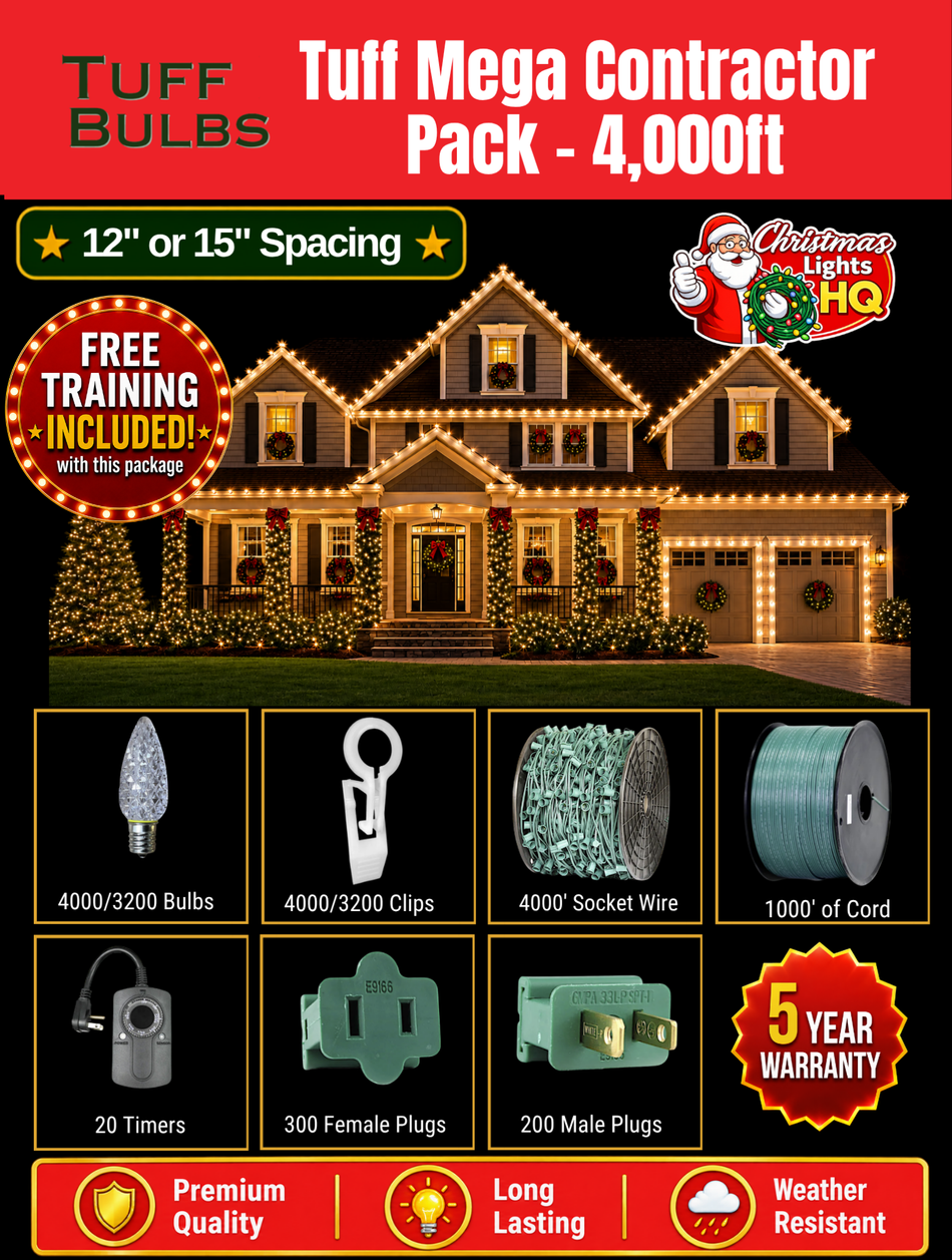 Tuff C9 Mega Contractor Pack – 4,000ft